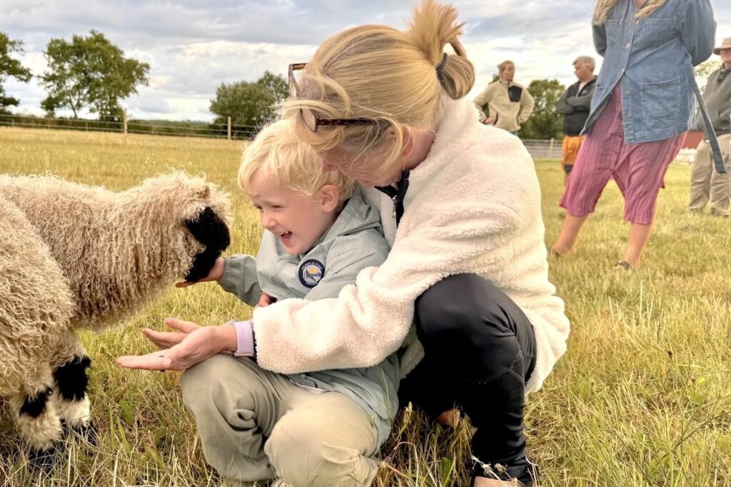 Svartnos får familjeäventyr Tyga gård
